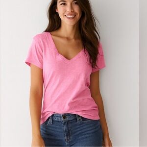 Express V-Neck Tee XS